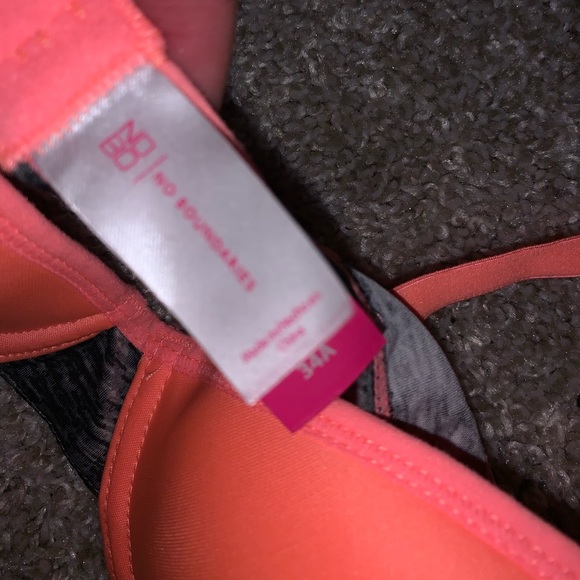 no boundaries orange & pink bra size 34A - Picture 5 of 7